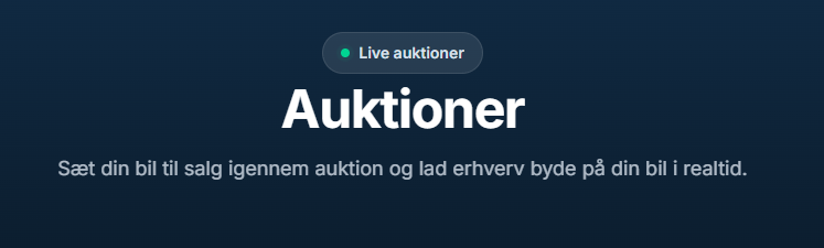Live auktioner
